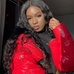 RED CROPPED PUFFER JACKET ♥️😍 *FREE SHIPPING*